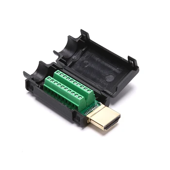 HDMI 2.0 Adapteris Jungties Breakout 20P Terminalo Valdybos Su Būsto Shell