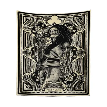 Hipių gobelenas bohemijos sienos kabo kilimų goth gobelenas didelių sienų medžiaga tapiz colgante de sumalti