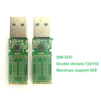 HOT Apple LGA60 SM3267L USB 3.0 U Disko Kontrolės Valdyba,PCB Lenta Nemokamai Kristalų ir LGA Dvigubas Padėklas