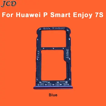 JCD Nauja Sim Kortelė, Dėklas Huawei P Smart Mėgautis 7S Micro SD Kortelės Sim Kortelės Lizdo Laikiklį
