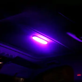 Led skaitymo šviesos Universalus Automobilio Salono Lemputė USB Įkrovimo Skaitymo Šviesos Magnetinis LED Automobilių Stiliaus Nakties Šviesos