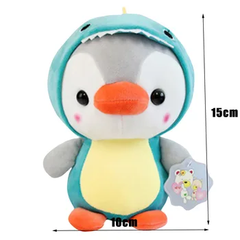 Mielas animacinių filmų pingvinas lėlės pliušinis žaislas, Skirtas Vaikams Mielas Minkštas Pliušinis Įdaryti Lėlės, Žaislai, super minkštas pingvinas pagalvę Vaikams, gimtadienio dovanos