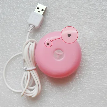 Mini Nešiojamas Spurgos USB Oro Valytuvas Drėkintuvas Aromato Difuzorius Garo