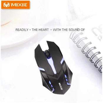 MIXIE X3 Laidinio Pelės LED 1000DPI Žaidimų Pelės 