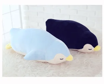 Naujas animacijos minkštas pliušinis pingvinas džiugu žaislas gyvūnų kawaii pagalvę lėlės purus milžinišką vaikų žaislai