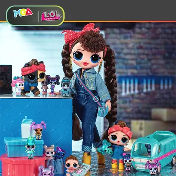 Originalus LOL Staigmena Lėlės, žaislai, Super Didelis Sesuo Išskirtinį Modeliavimas Lėlės Rinkinys Jungtinio Kilnojamojo Mergina Žaislą Dovanų Dėžutėje Omg Lėlės, Žaislai