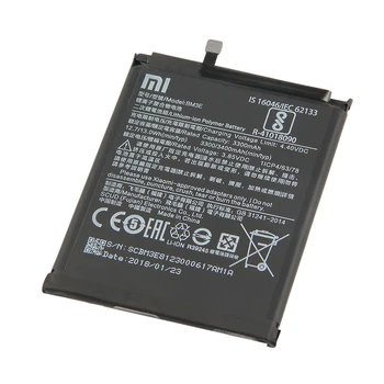Originalus Xiaomi BM3E Telefono baterija Xiaomi 8 MI8 M8 3400mAh Mobilųjį Telefoną Pakeisti Ličio Polimero Baterija BM3E