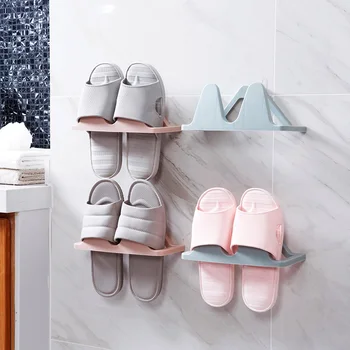 Pasta Batų džiovykla vonios sienelės tvirtinamos prie sienos šlepetės lentynos namų stereo erdvė batai stalčiuko batų lentyna