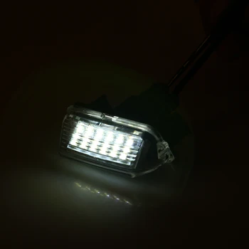 POSSBAY Automobilio LED Skaičius Licenciją Plokštelės Šviesos 2012-m. 