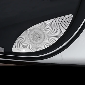 Priedai Mercedes-Benz E Klasė W213 -2020 Nerūdijančio Plieno, Automobilių Durų Garso Garsiakalbio Apdailos juostelės Padengti Apdaila lipdukas