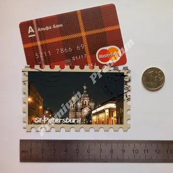 Sankt Peterburgas (Rusija suvenyras, dovana magnetas kolekcija