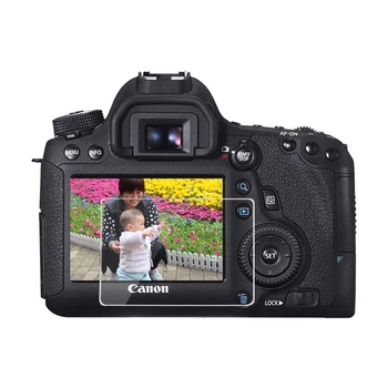 Screen Protector Canon EOS 1200D/1300D/1500D/2000D 70D/77D/80D/800D Grūdintas Stiklas LCD Apsauginė Plėvelė HD Kamera Raštas