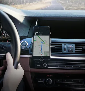 Telefono Stovas Jutiklis Automatinis Tvirtinimo Kalno Automobilių Turėtojas Saugaus Vairavimo Ventiliacijos Įrašą Stovėti iphone Samsung 