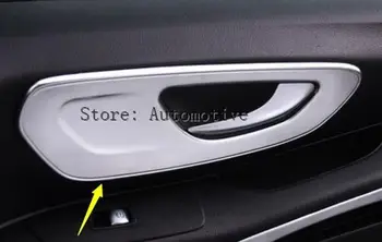 Tinka Mercedes-Benz Vito W447 - 2017 ABS Matinis Vidaus Durų Rankena Dubenį Rėmo Dangtis Apdaila, Automobilių Stilius 2vnt