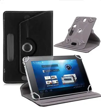 Universalus Sukasi 8 colių Pu Odos Stand Case For Samsung Galaxy Tab Aktyvios 2 SM-T395 SM-T390 SM-T365 SM-T360 8