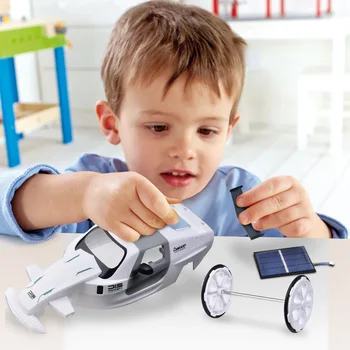 Vaikams Įspūdį Kamieninių Asamblėjos Saulės Sportas Automobilių Žaislų Elektros PASIDARYK pats Švietimo ir Mokslo Savarankiškai Įdiegta 4WD Modelis Žaislas Gimtadienio Dovana