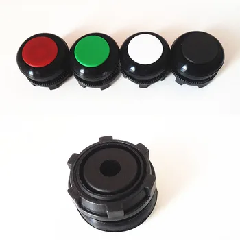 XAC rankena mygtuką priedai mygtuką save-iš naujo atidaryti 22 COBP vairavimo mygtuką, raudona, žalia, juoda ir balta mygtukų