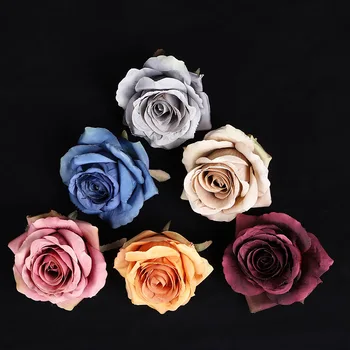 10cm skersmens Dirbtinės netikrą gėlių dirbtinių rožių