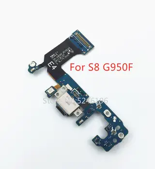 1pcs Micro USB Įkrovimo Kroviklis Doke Uosto mini Jungtis, Flex Kabelis Samsung Galaxy S8 G950F G950U G950N G9500 plokštės