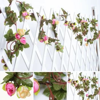 1pcs Rotango Šilko Dirbtinės Gėlės Aukštos Kokybės Europos Stilius Ryškus Rožių Žiedai, Vestuvių Namų Tvoros Pavasario Dekoro 