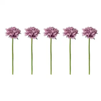 2 Vnt/Set Dirbtinis Bijūnas Gėlių Plastiko Šilko Audinio Modeliavimas Violetinė Gėlių, Vestuvių Šalies Namų Puošybai Netikrą Gėlės