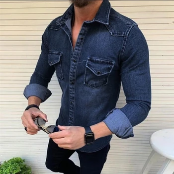 2020 naujas vyrų džinsinis švarkelis, striukė aukštos kokybės atsitiktinis gatvės striukė mados tendencija jaunimo autentiški vyriški drabužiai