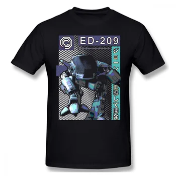 2021 Laisvalaikio Mados medvilnės marškinėliai Gundam Amuro Ray Robotas Universalus Amžiaus Anime Vyrams ED-209 Juokinga Crewneck