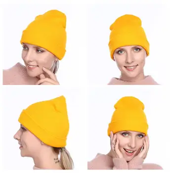 25 spalva 2019 Žiemos Skrybėlės Moteris Naujų Beanies Megzti Kietas Skrybėlę Mergina Rudenį Moteriška Kepuraitė Kepurės Šilčiau variklio Dangčio Ponios Atsitiktinis Bžūp