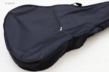 43inch bosinė akustinė gitara bag Kuprinė Minkštas Padengti Vandeniui Atsparus poliesteris viduje 5mm Pearl cotton gera apsauga