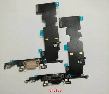 50Pcs Aukštos kokybės Įkroviklio Įkrovimo lizdas USB Doko Jungtis, Flex Cable For iPhone 8 8G 8 plius 8P 5.5