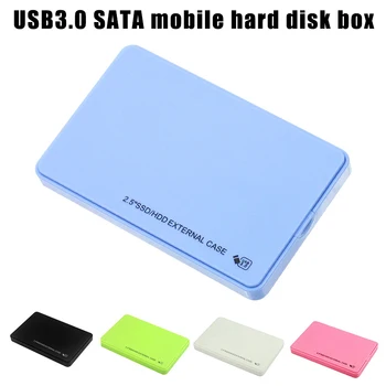 5Gbps 2.5 USB3.0 SATA Kietojo Disko Dėžutė SSD Išorės Talpyklos Atveju su USB Laidu Naują Atvykimo