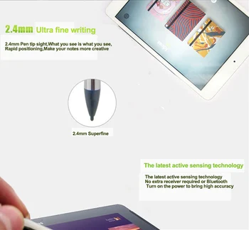 Aktyvus Pen Capacitive Jutiklinis Ekranas 10.5 colio Alldocube X Stylus Pen Mobiliojo telefono PLUNKSNŲ