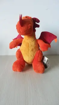 Apie 23cm animacinių filmų orange dinozaurų pliušinis žaislas Pterosaur minkšta lėlė baby žaislas gimtadienio dovana w2244