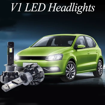 Automobilių Žibintų Lemputė H7 H4 LED 6500k super šviesus pagalbiniai žibintai Automobilio žibintas H1 H3 H11 9006 12v 80w Auto Rūko žibintų Akiratyje