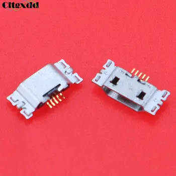 Cltgxdd 1PCS Micro USB Jungtis Moterų 5 Pin Įkrovimo Prievadą Motorola Moto G5S G5 Plius XT1686 XT1681 XT1683