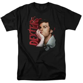Dexter TV Serialas DVD viršelių SLUOKSNIUOTOS Licenciją Adult T-Shirt Visų Dydžių Cool Atsitiktinis pasididžiavimas marškinėliai vyrams Unisex Mados