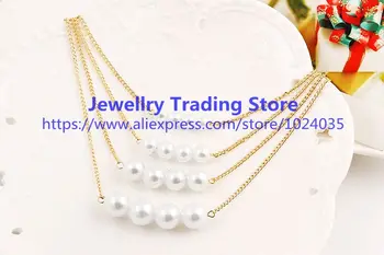 Didmeninė perlų karoliai pakabukas papuošalai tikra vestuvių perlų karoliai moterys gimtadienio sukaktį geriausia dovana xl17062727