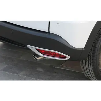 GRILIS@FUKA 2x Automobilio Galiniai Rūko Šviesos Lempos Apdaila Padengti Apdailos Stilius Tinka Honda Vezel HR-V