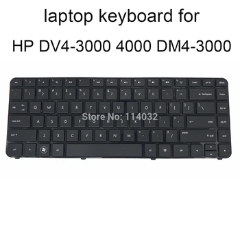 JAV lietuvių nešiojamojo kompiuterio klaviatūra HP DV4-3000 dv4-3100 dv4-3200 DV4-4000 4100 juoda su rėmu (klavišiniai) SG-48000-XUA 90.4QC07.L01