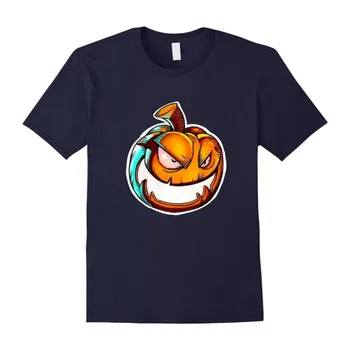 Karšto Pardavimo Juokingi Helovinas Moliūgų Tee Vyrų T-Shirt