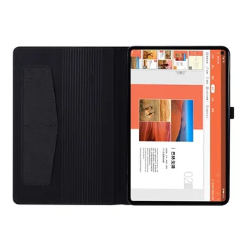 Lankstymo Atveju, Huawei MediaPad M6 10.8 SPP-AL09/W09 2019 Audinio Modelio Stovas Padengti Huawei M6 10.8 colių Tablet Atveju+filmas+rašiklis
