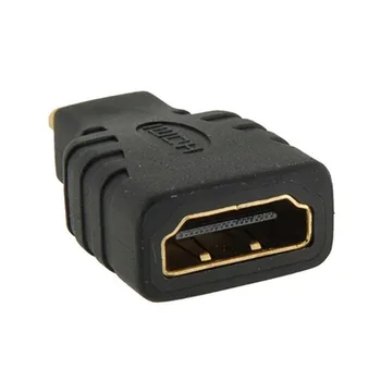 Micro HDMI Male HDMI Male Adapter Mobilųjį Telefoną, Planšetinį kompiuterį 1080p HDTV