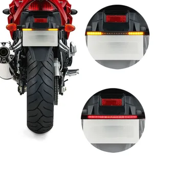 Motociklo modifikuotų stabdžių žibintai Licenciją plokštelės užpakalinis žibintas Posūkio signalo Kawasaki H2R ZZR ZX1400 S Versija ZX10R Z750R ZX10R