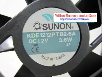 Originalą SUNON KDE1212PTB2-6A 12cm 12025 12V 3.6 M keitiklio aušinimo ventiliatorius