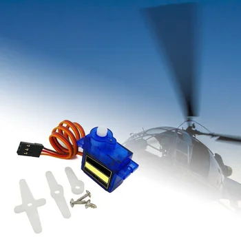 SG90 9G Fiksuoto Sparno Orlaivio Modeliu nuotolinio valdymo Sraigtasparnis Skrydžio Žaislas Micro Servo RC Lėktuvų Kontrolę