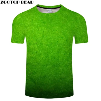 Žalia marškinėlius Fuzzy 3D marškinėliai Vyrams, Moterims, t-shirt Harajuku Tee Outwear Viršuje Streatwear 6XL Rudenį Trumpas Rankovės DropShip ZOOTOPBEAR
