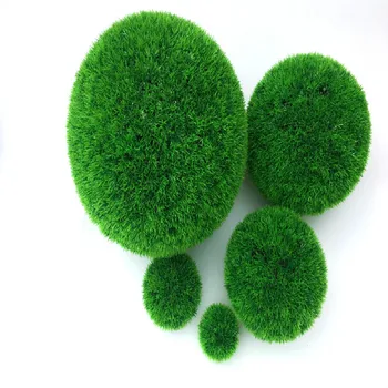 (10-30cm) Dirbtinis Žalia Žolė Kamuolys Plastiko Augalų Ornamentais Šalis Dekoro Sodo Dekoro Vestuves Dekoro Sodo Namų Dekoro