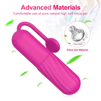 10 Dažnių Vibratorius Silikoninis Vibruojantis Kiaušinis Nematomas G Spot Vibratoriai Klitorio, Makšties Stimuliatorius Sekso Žaislai Moterims