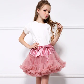 2019 Sweet Baby Merginos Tutu Sijonai Bamblys Vaikai Šalis Sijonas, Kelių spalvų Kamuolys Suknelė Princesė Mergaičių Baleto Šokių Grupė Pettiskirt