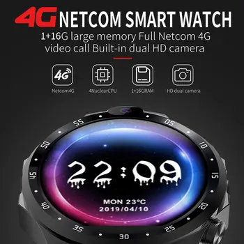 4G Smart Watch Telefono Vyrai Moterys Išmaniųjų Telefonų Žiūrėti Dual Camera Telefonu Pranešimą, Vaizdo įrašų Žiūrėjimas, Muzika Fitness Tracker.